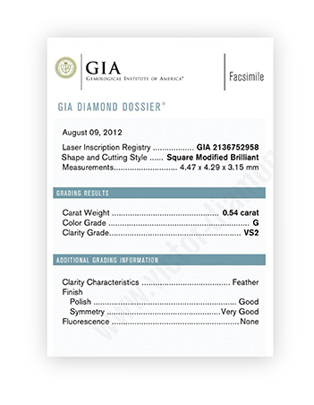 Certifikáty kvality diamantov